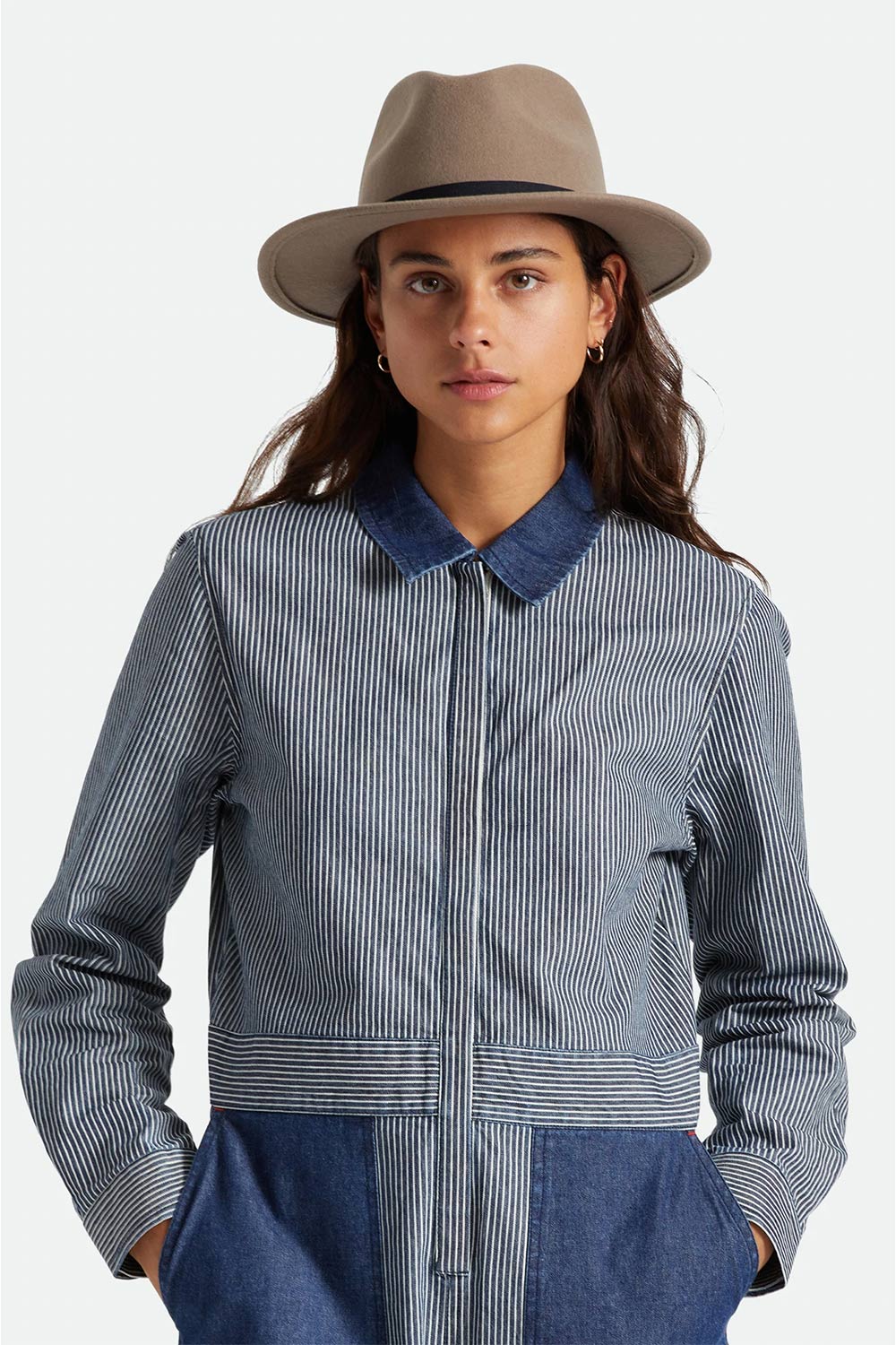 Brixton Messer Packable Fedora