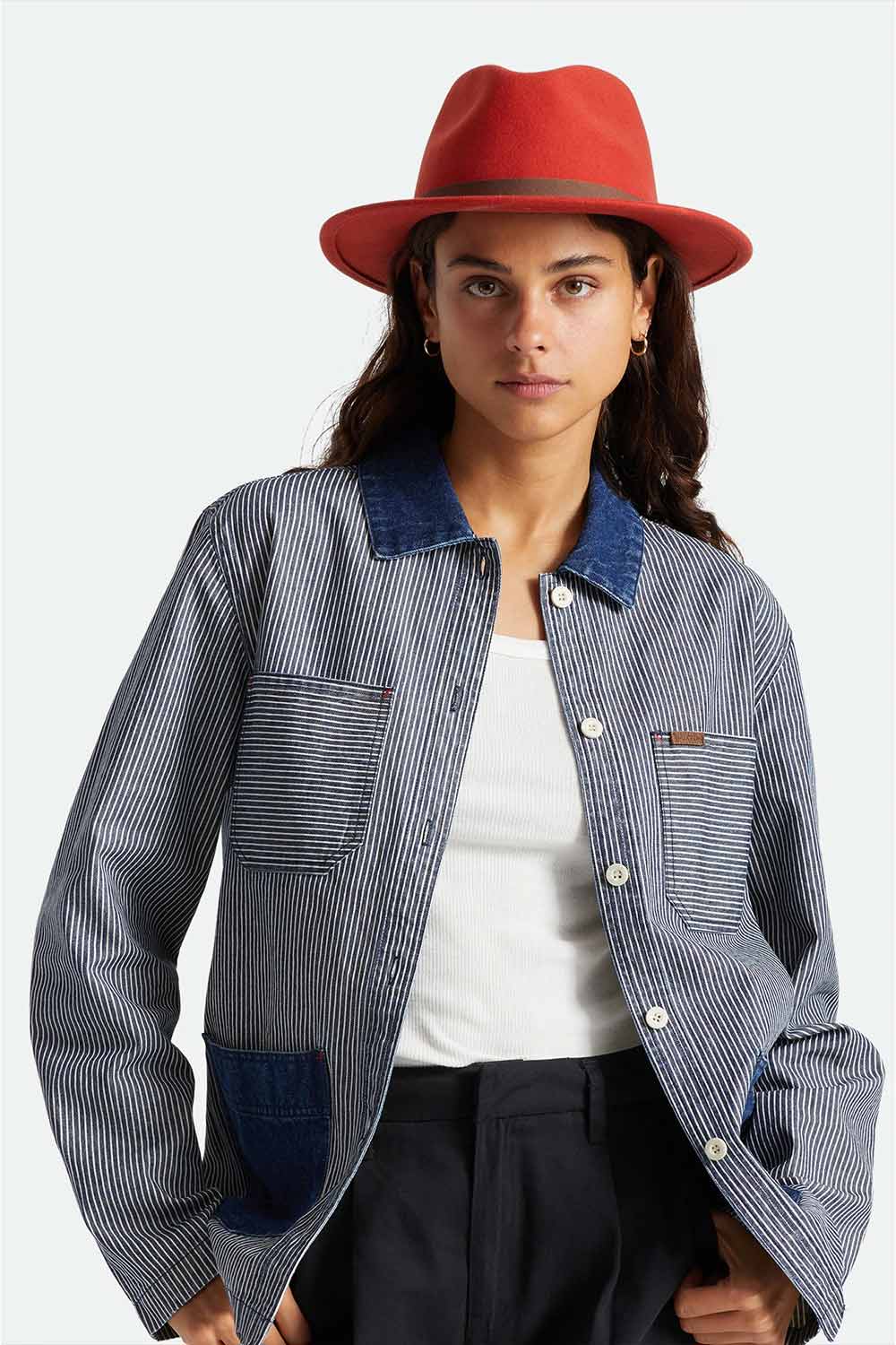 Brixton Messer Packable Fedora