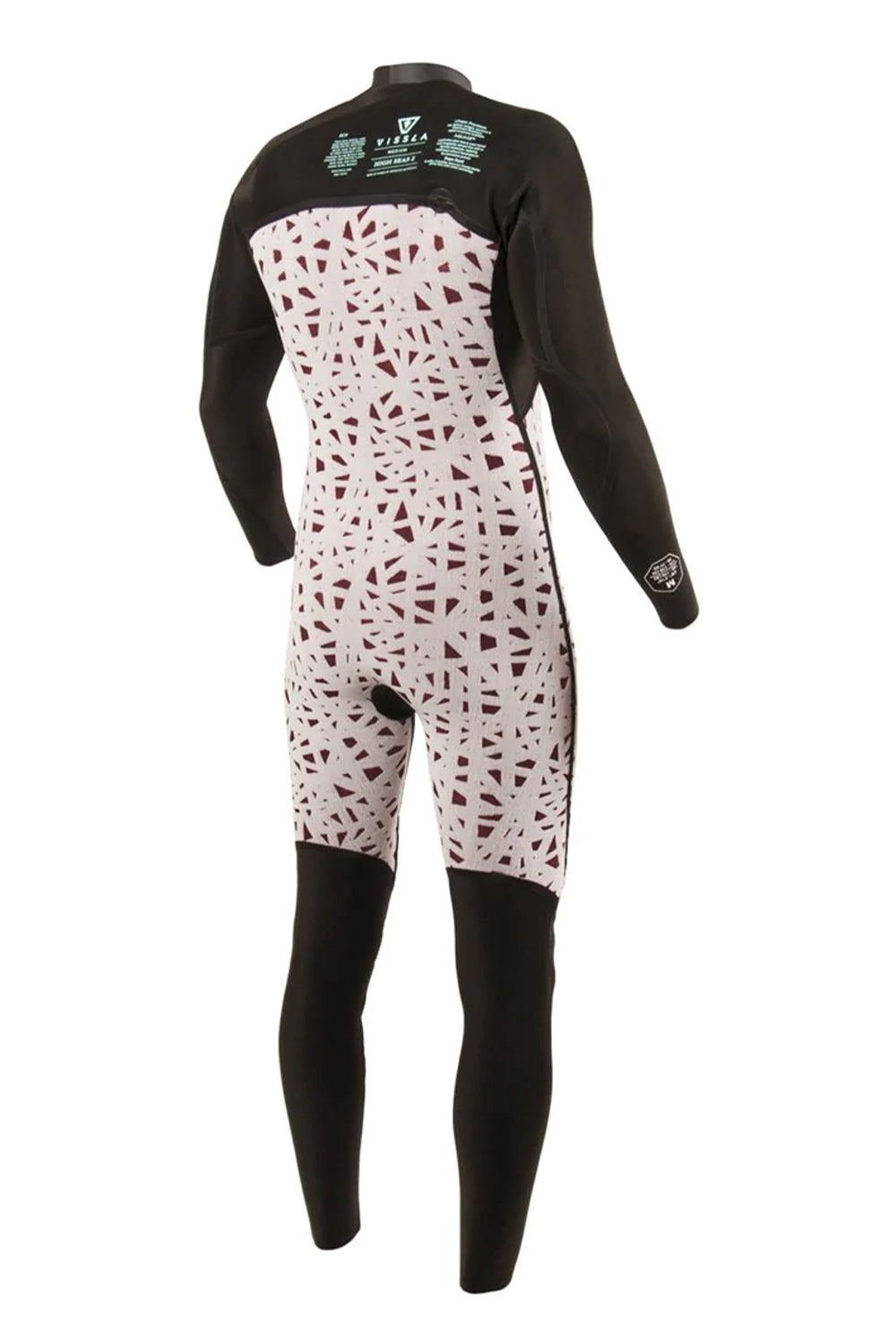 Vissla Wetsuits | Men's High Seas II 3/2mm Chest Zip Full Wetsuit