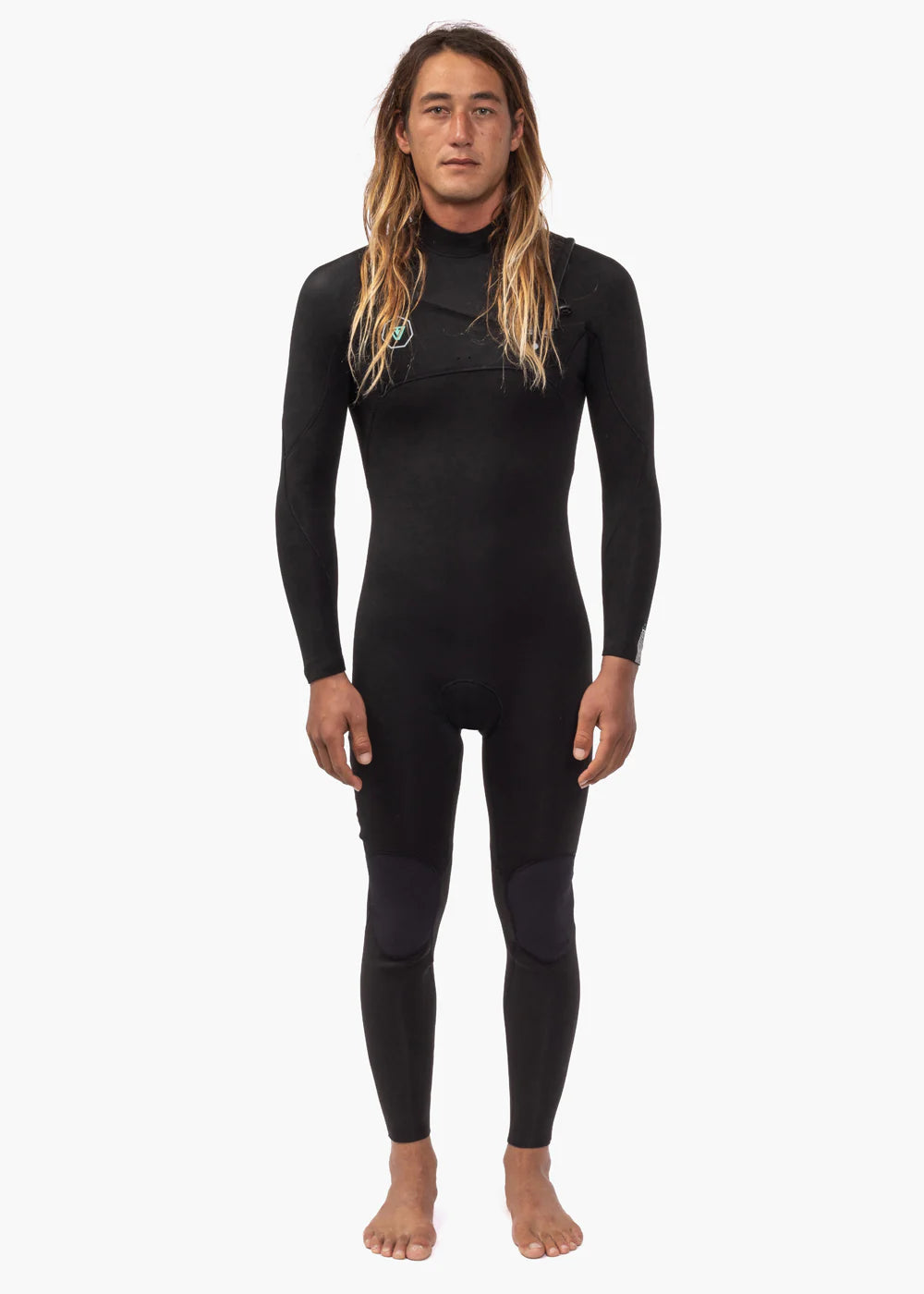 Vissla Men's 7 Seas 4/3mm Full Chest Zip Wetsuit