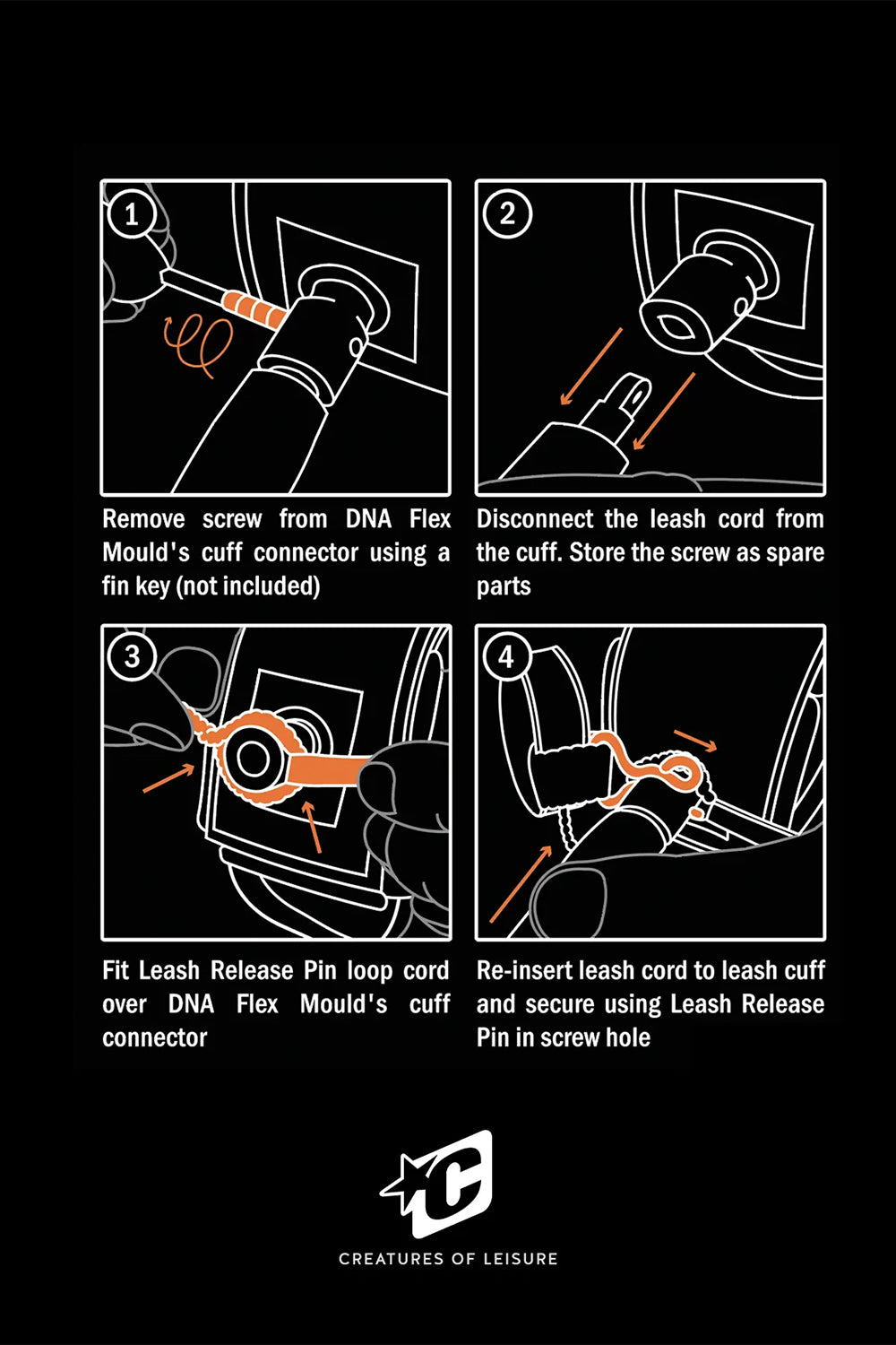 Creatures of Leisure Reliance Quick Release Pin