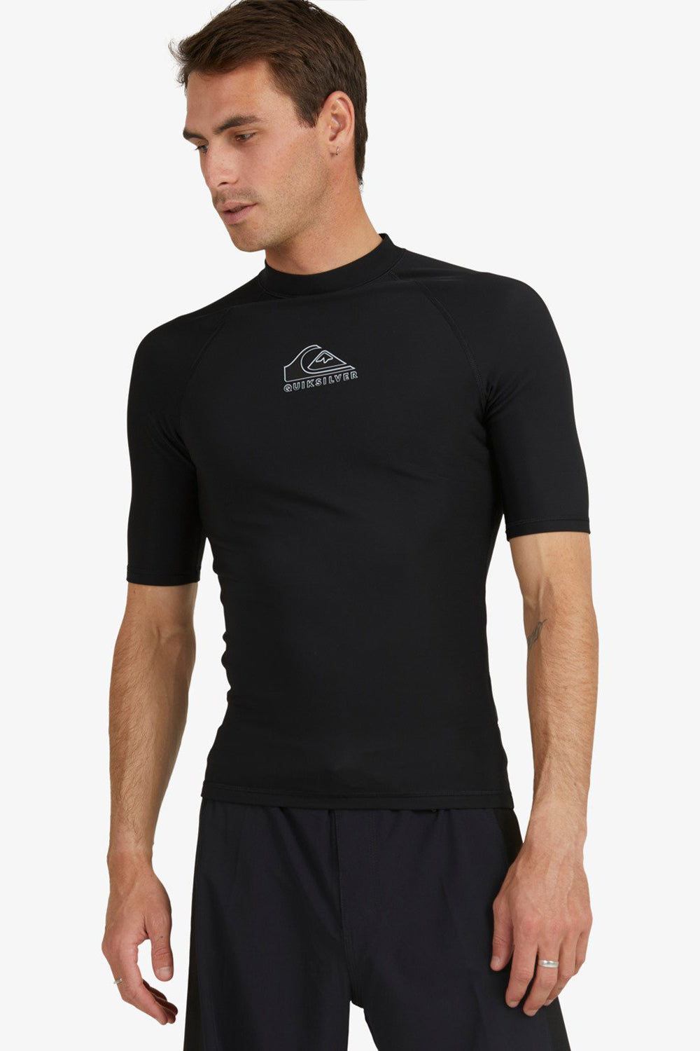 Quiksilver Mens Heater Short Sleeve Rash Vest