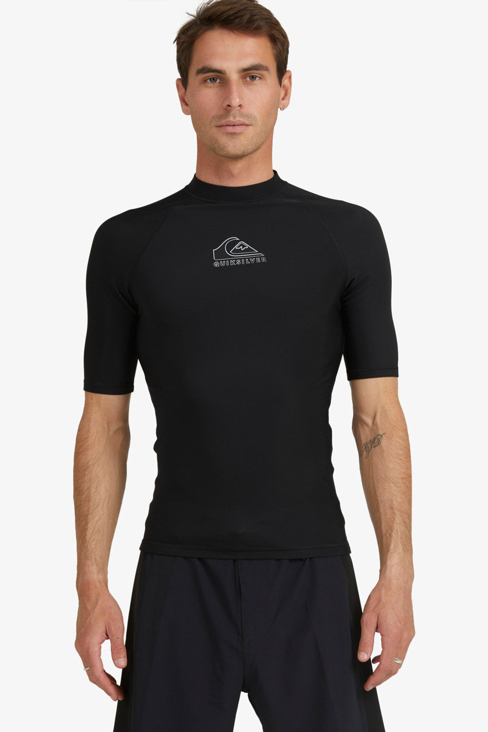 Quiksilver Mens Heater Short Sleeve Rash Vest