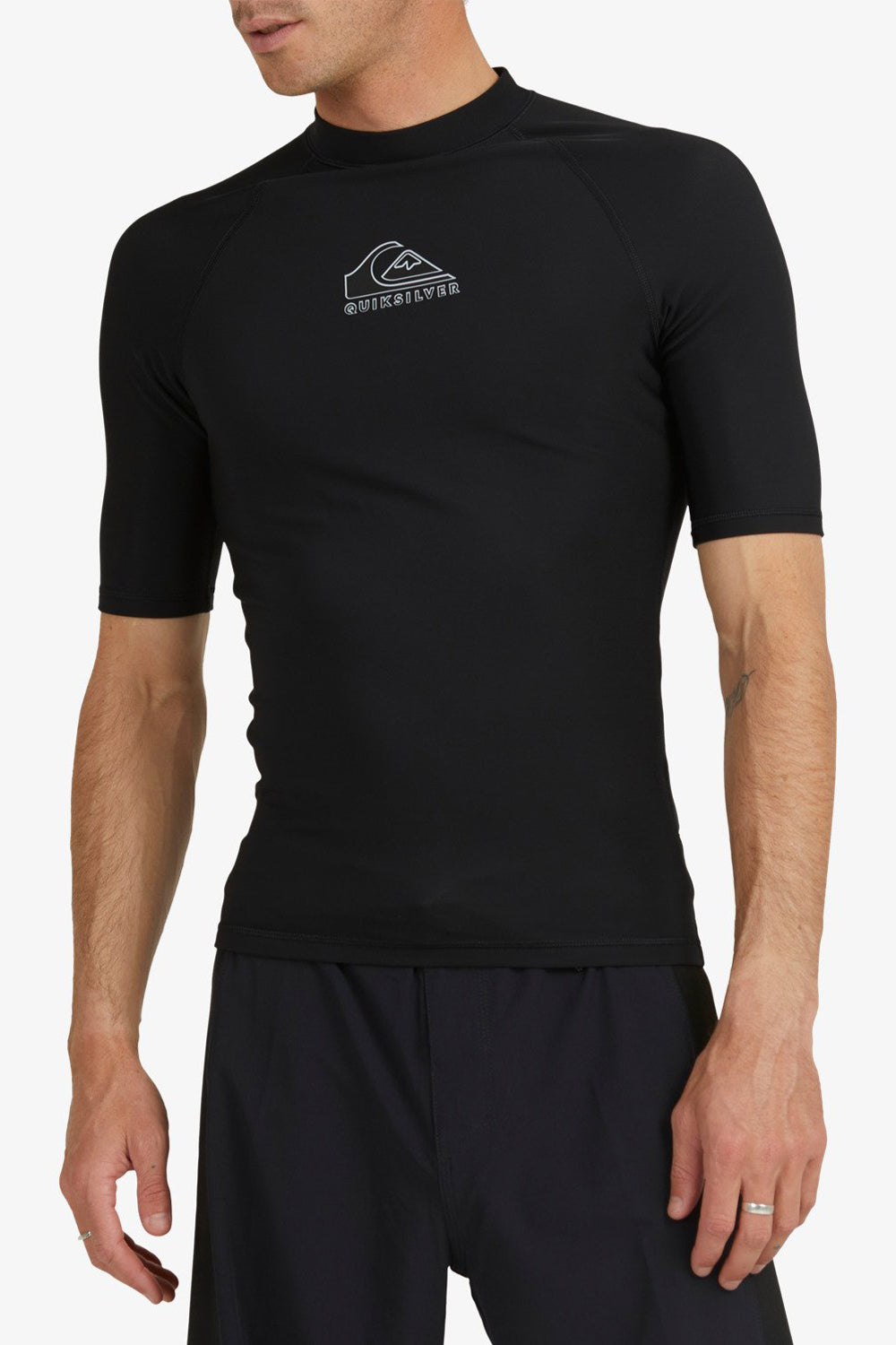 Quiksilver Mens Heater Short Sleeve Rash Vest