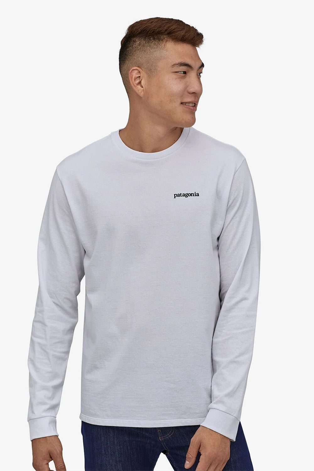 Patagonia Men's L/S Line Logo Ridge Responsibili-Tee