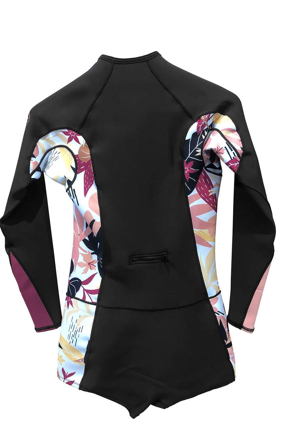 Roxy Womens 1.5mm Pop Surf LS Front Zip Shorty Springsuit