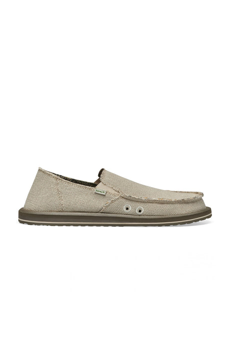 Shop Sanuk |  Sanuk Mens Hemp Slip On - Natural