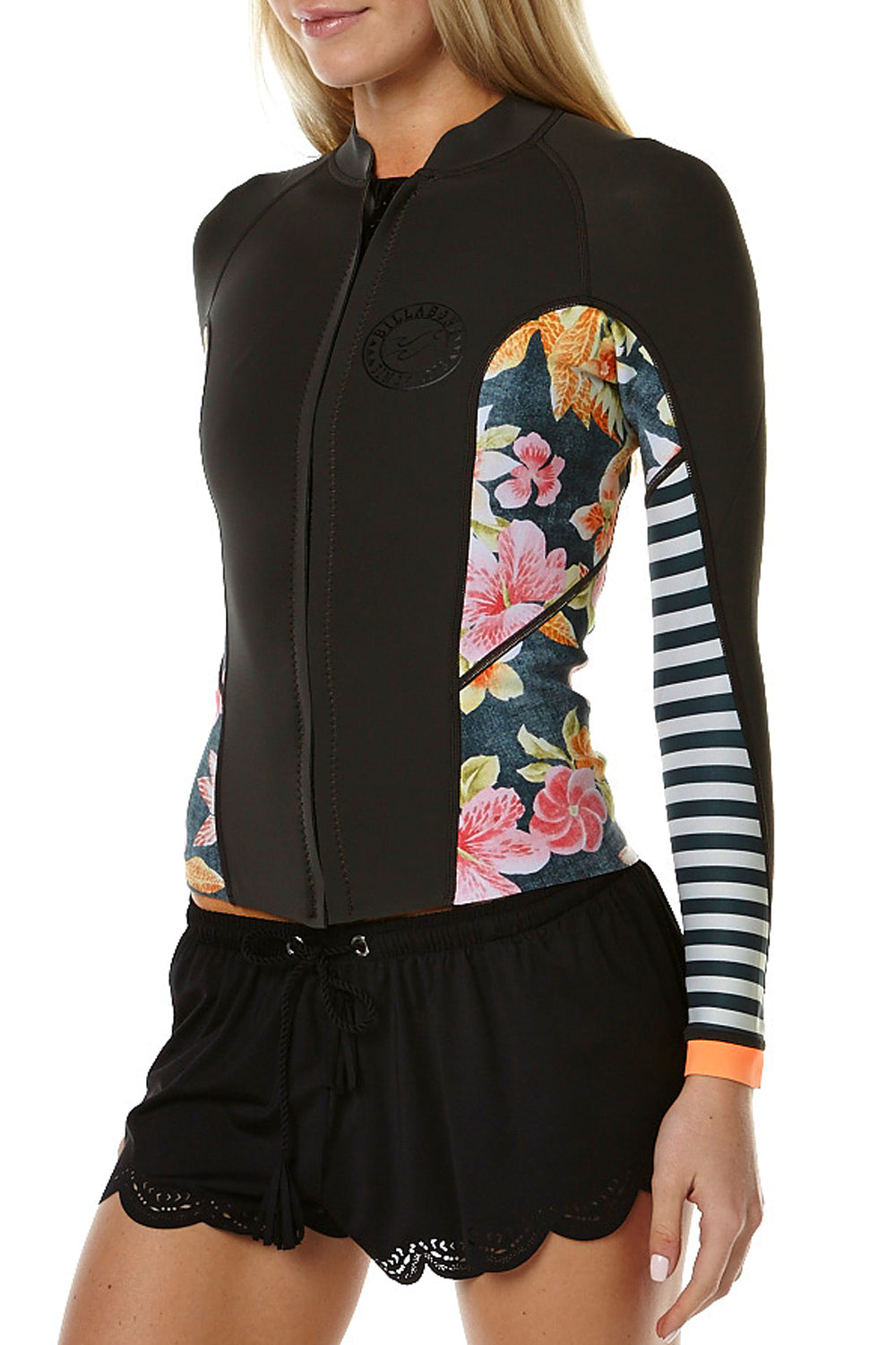 Billabong Peeky 1mm LS Jacket - Junior Girls Wetsuit