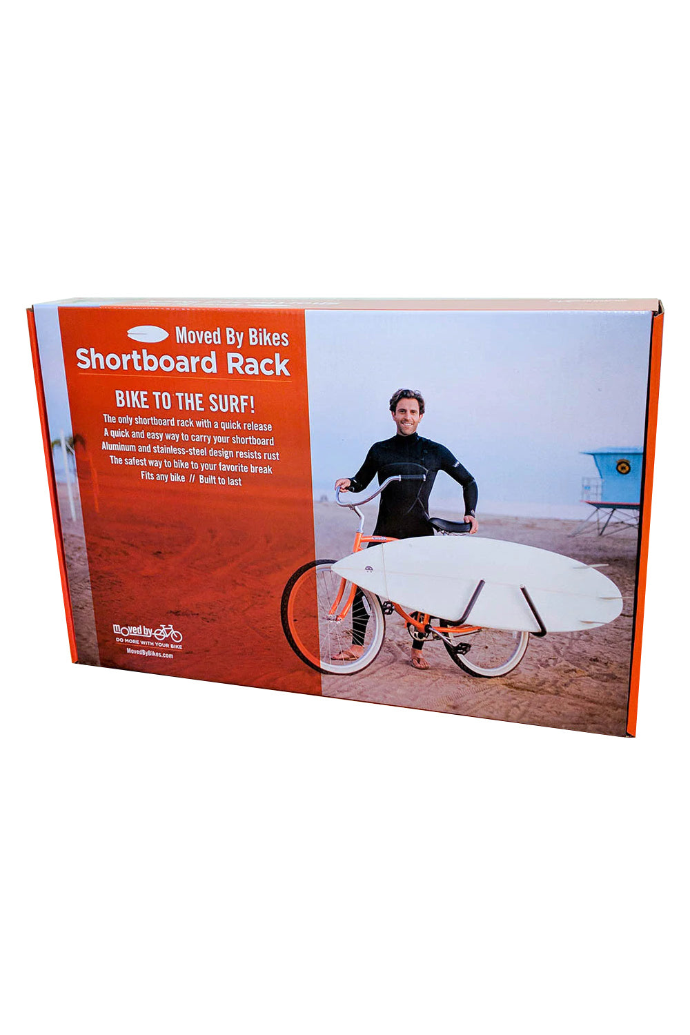 Moved By Bikes Shortboard Bike Rack | Surfboard Racks Australia