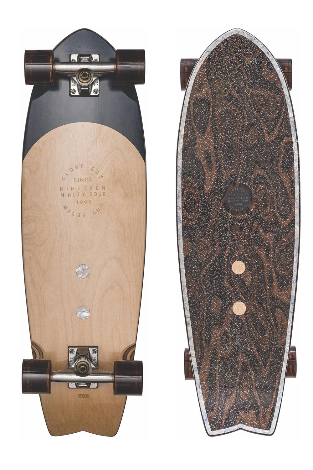 Globe Sun City Cruiser - Black Burle/White Pearl