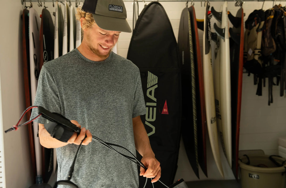 VEIA John John Florence Pro Comp 6" Leash