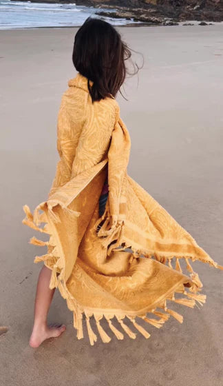 Salty Shadows Cotton Terry Towel