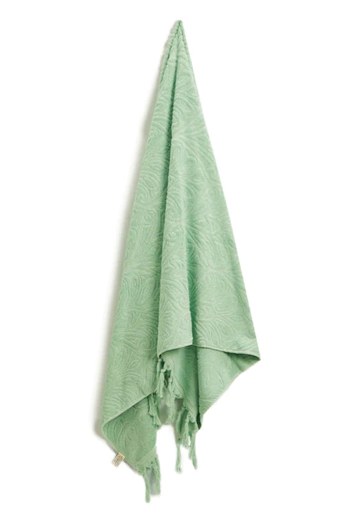 Salty Shadows Cotton Terry Towel