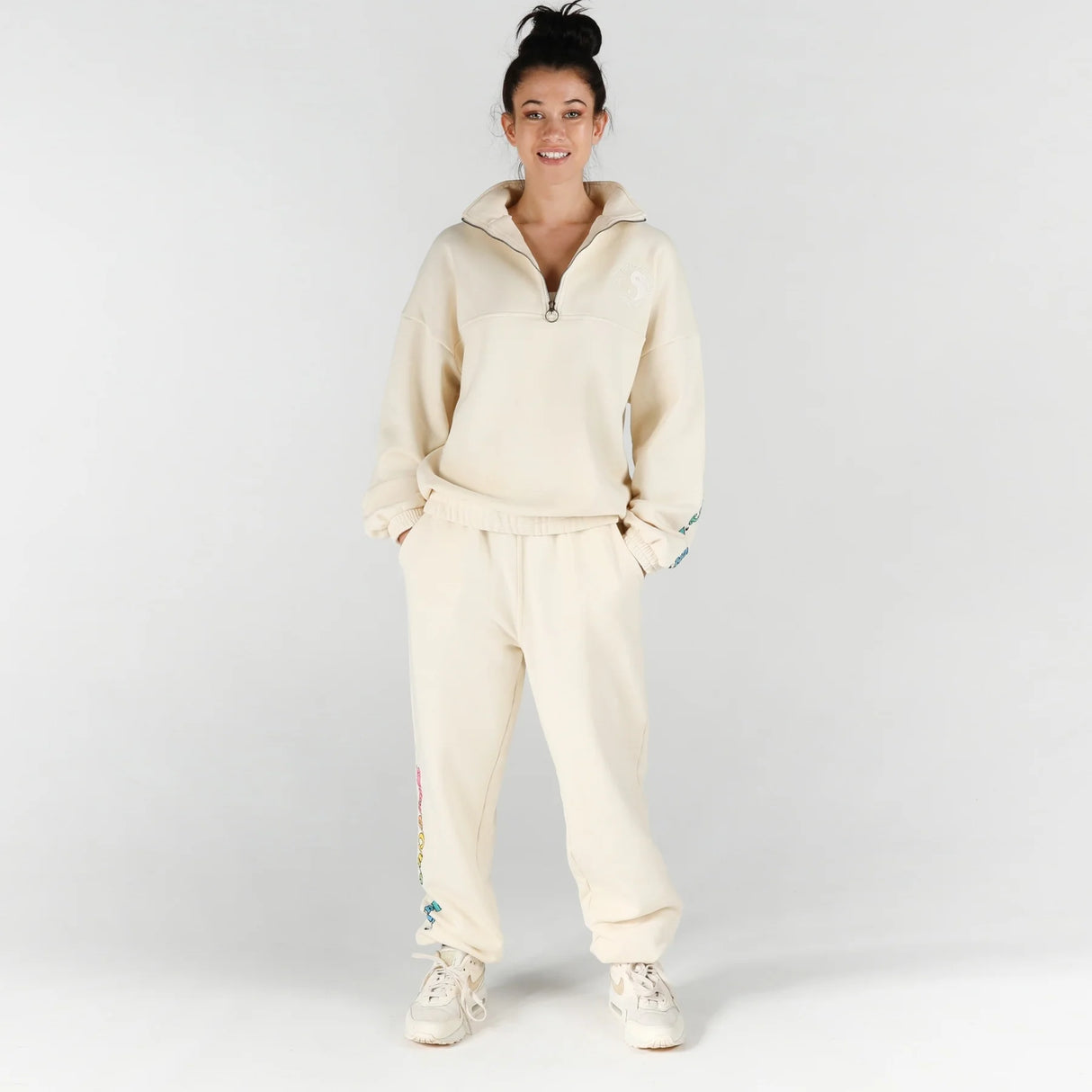 Town and Country Womens On Rail Half Zip Crew