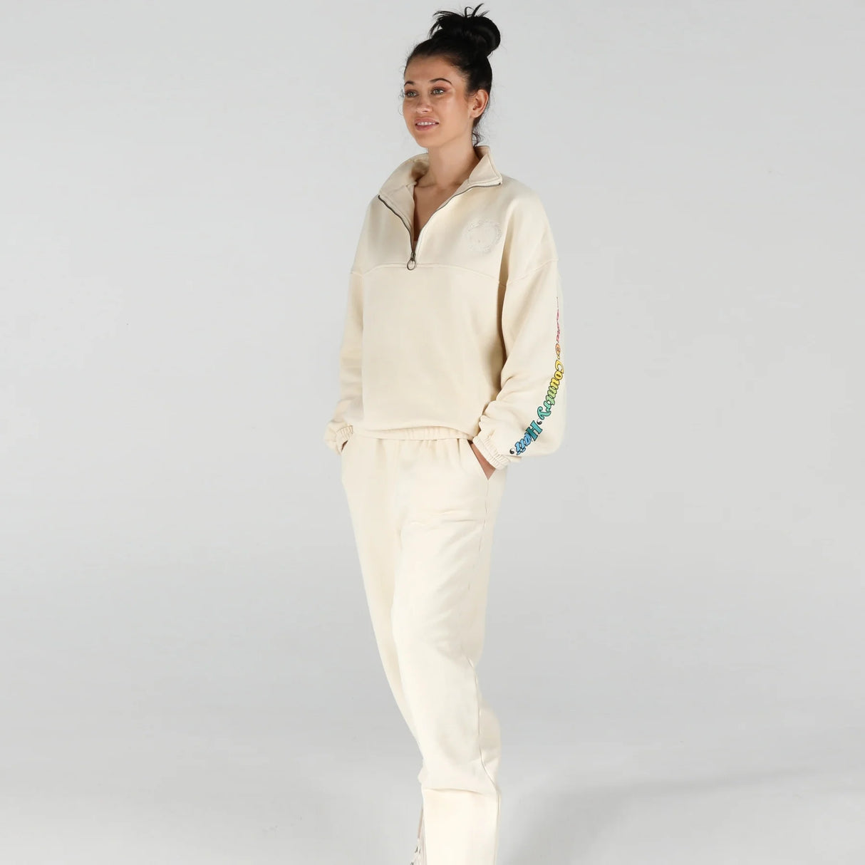 Town and Country Womens On Rail Half Zip Crew