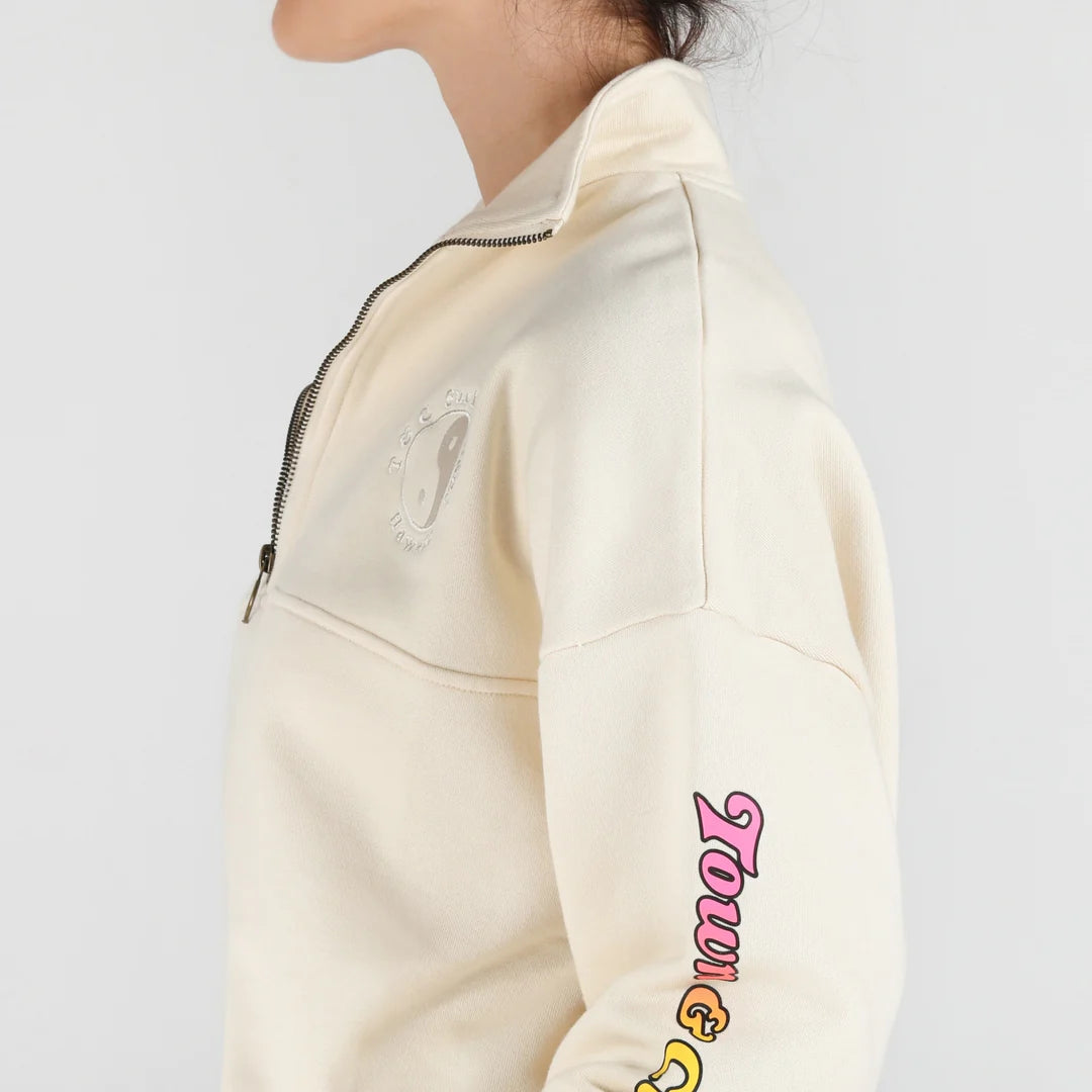 Town and Country Womens On Rail Half Zip Crew