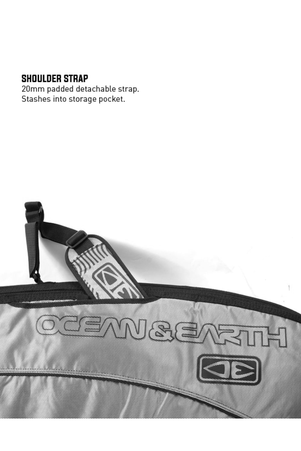 Ocean & Earth Triple Compact Shortboard Board Cover