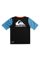 Quiksilver Boys Heats Omni - Short Sleeve Rash Vest (2-7 years)