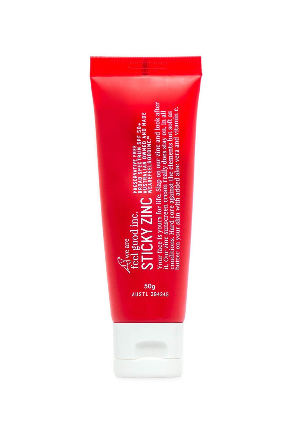 We are feel good inc. Sticky Zinc SPF50+ 50g