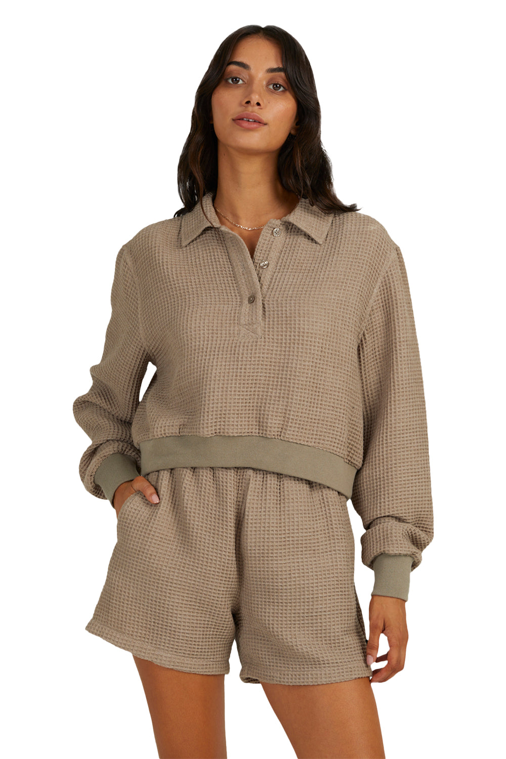 RVCA Womens Waffle Jersey | Sanbah Australia