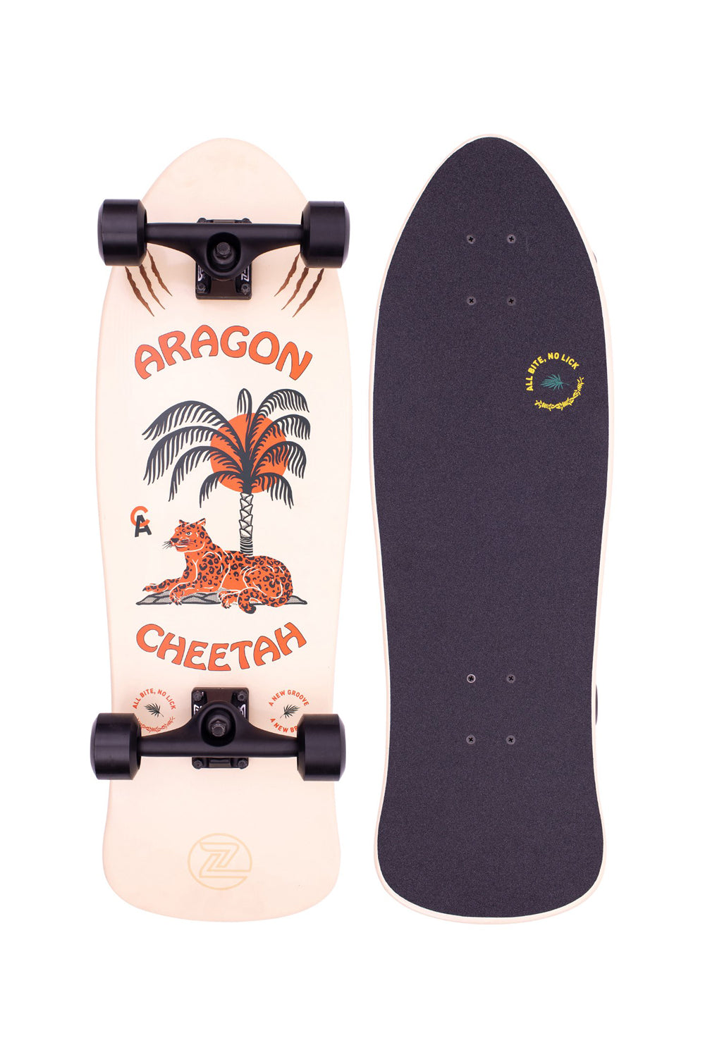 Z Flex Skateboards | Aragon Cheetah 80’S Frog Cruiser Skateboard