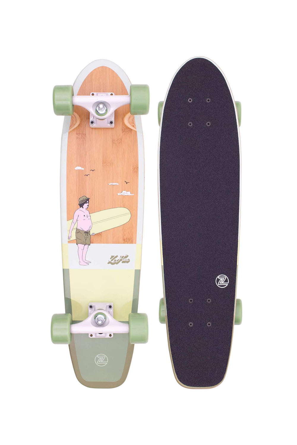 Zflex Bamboo 29 Cruiser Skateboard