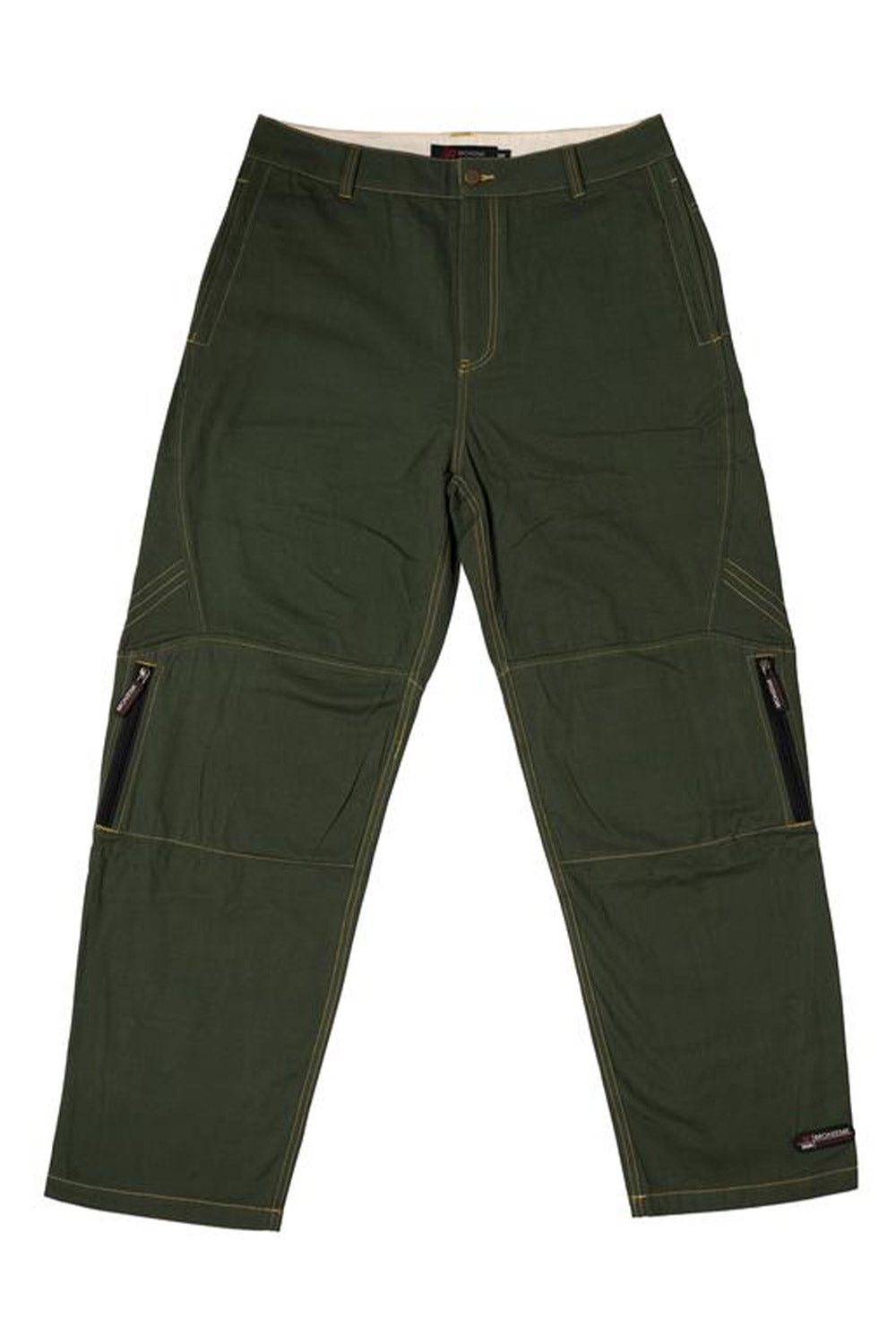 Bronze 56K Zip Tech Pants - Green