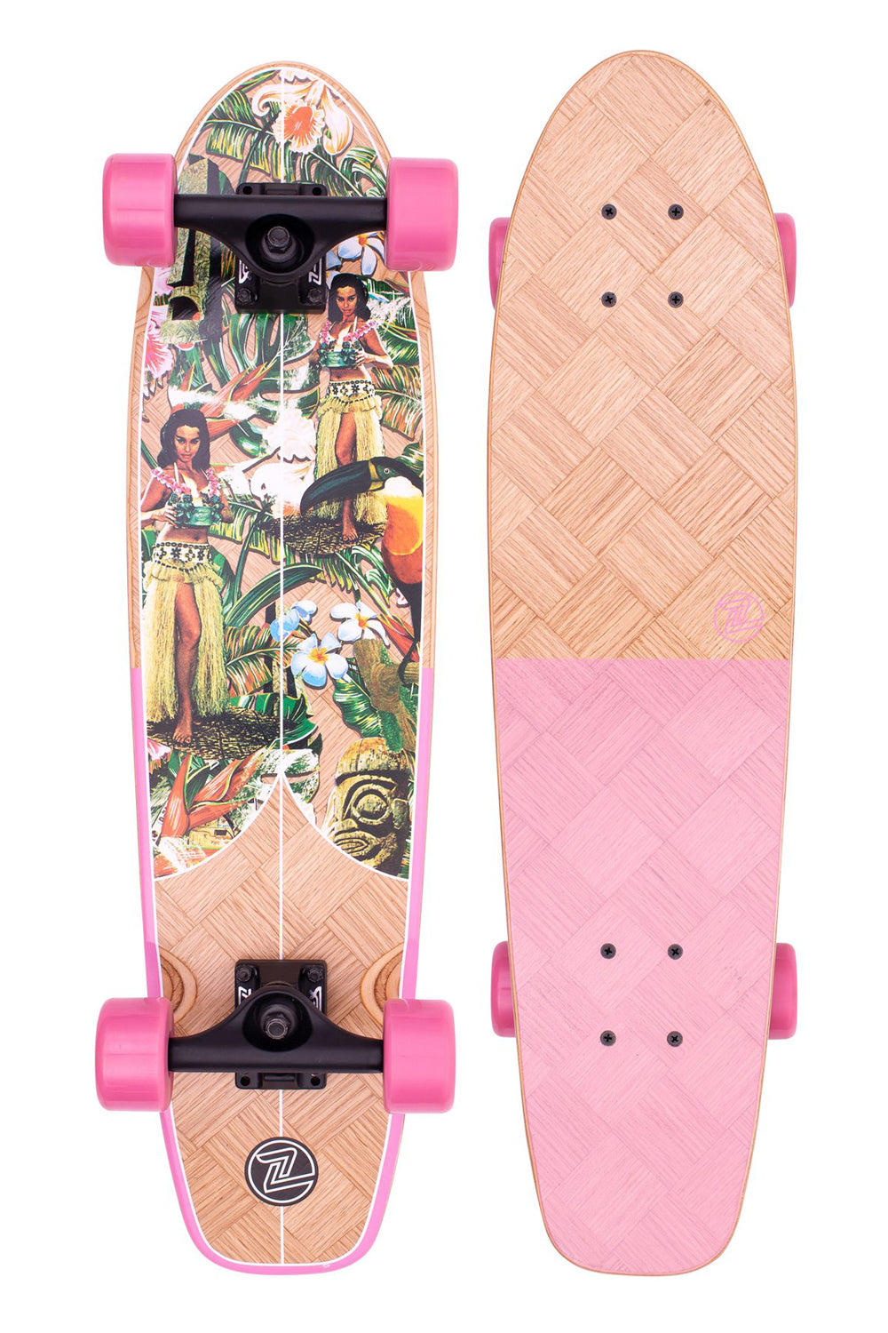 ZLEX Banana Train 29’ Cruiser Skateboard