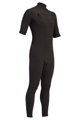 Billabong 2/2mm Revolution Chest Zip Steamer Wetsuit - Black Clay