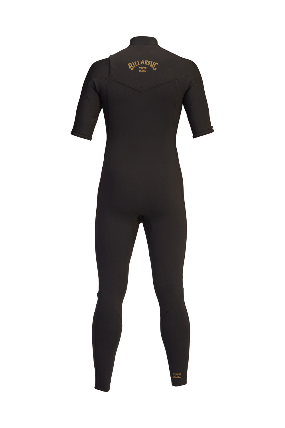 Billabong 2/2mm Revolution Chest Zip Steamer Wetsuit - Black Clay