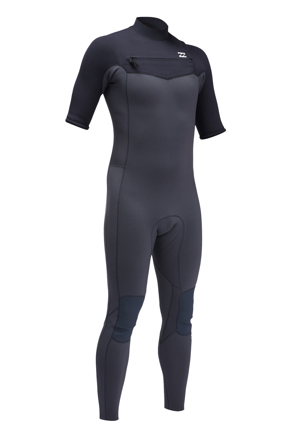 Billabong 2/2mm Revolution Chest Zip Steamer Wetsuit - Graphite