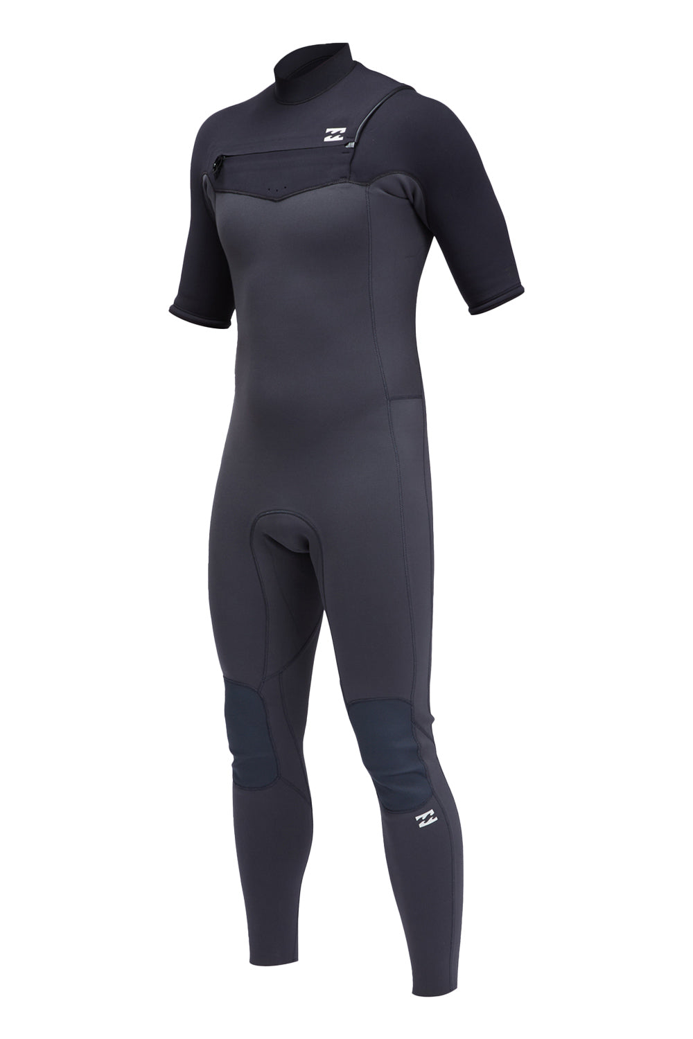 Billabong 2/2mm Revolution Chest Zip Steamer Wetsuit - Graphite