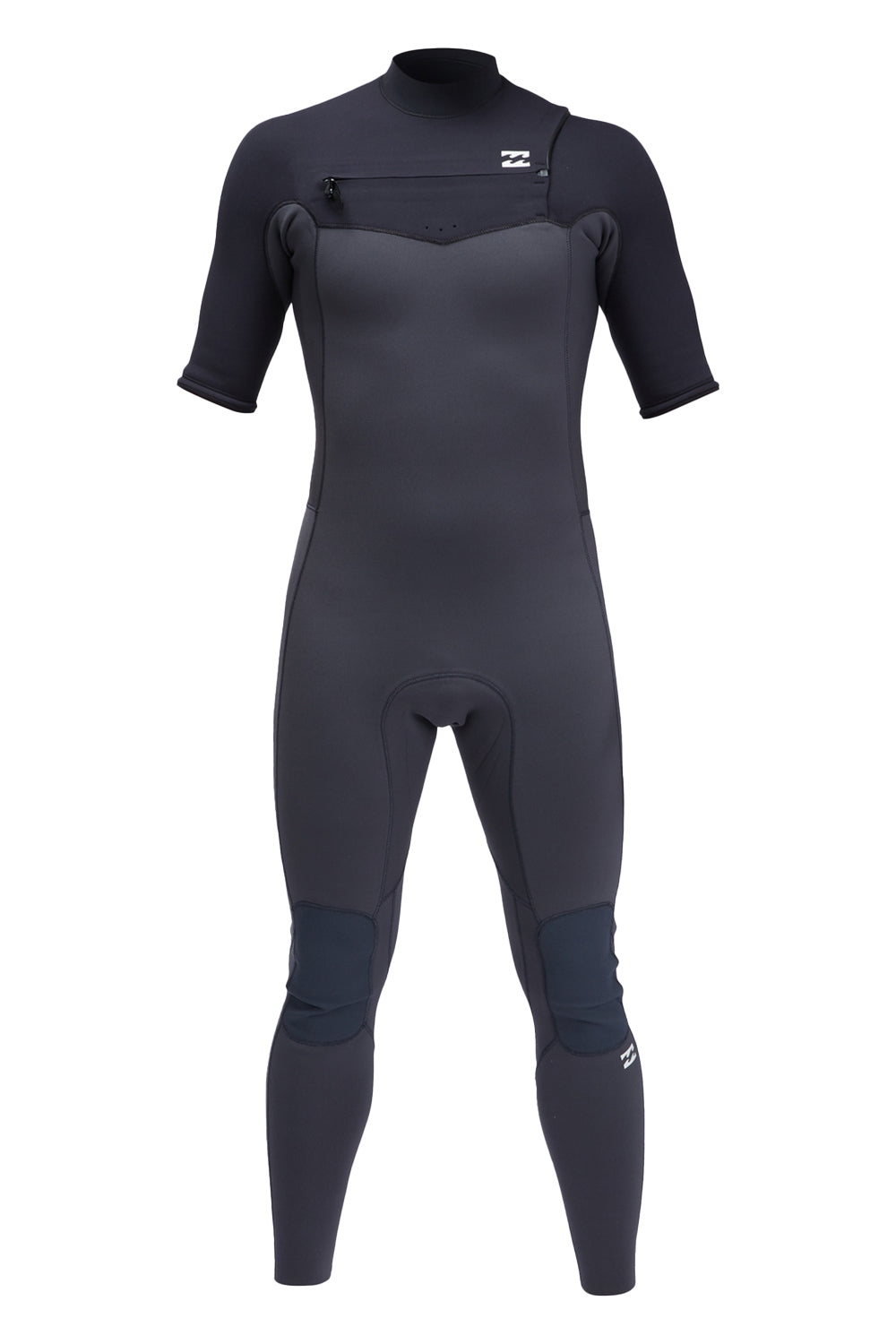 Billabong 2/2mm Revolution Chest Zip Steamer Wetsuit - Graphite