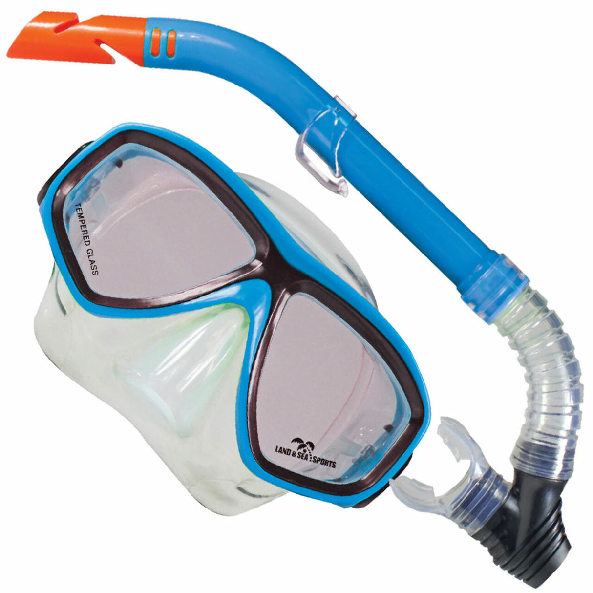 Land & Sea Clearwater Silicone Mark & Snorkel Diving Set