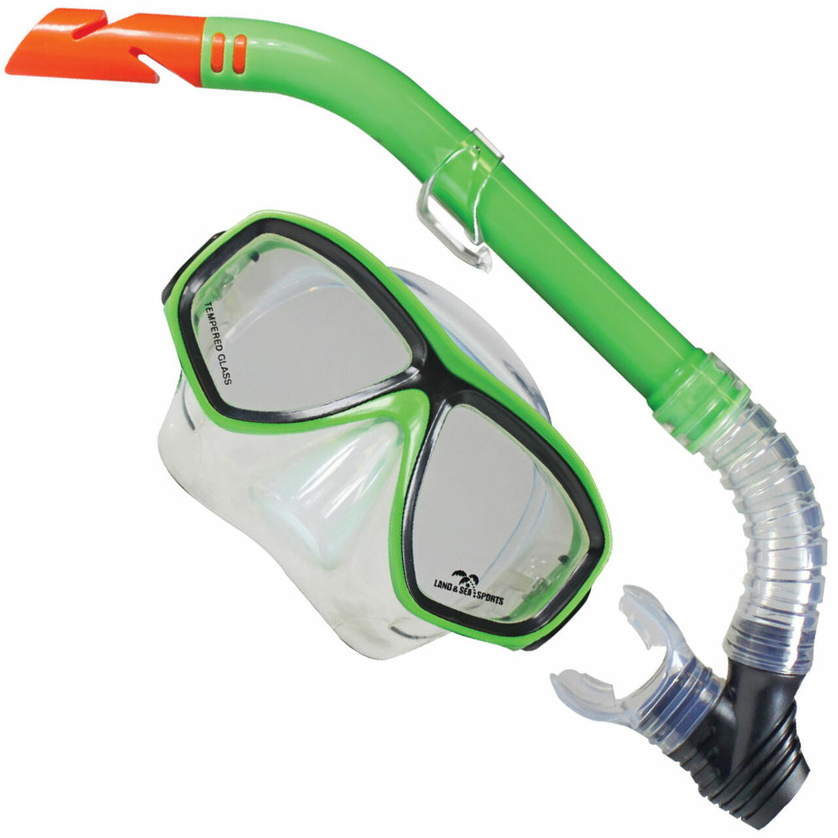 Land & Sea Clearwater Silicone Mark & Snorkel Diving Set