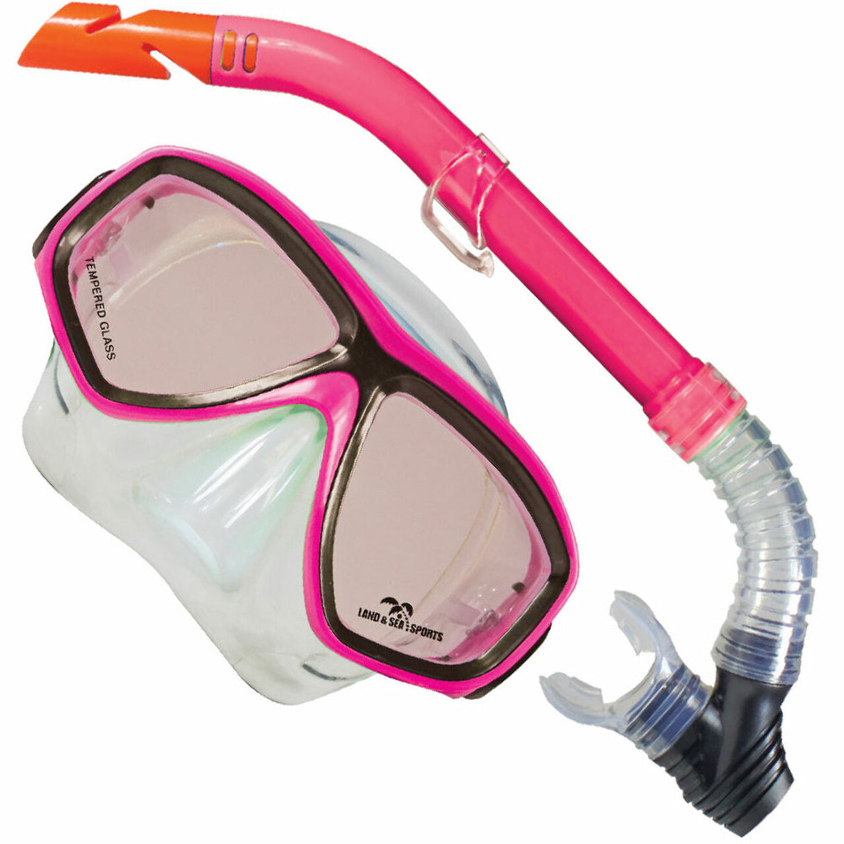 Land & Sea Clearwater Silicone Mark & Snorkel Diving Set