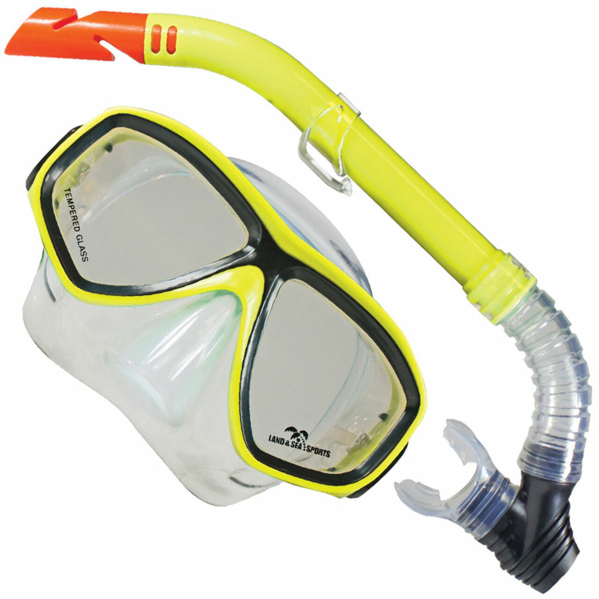 Land & Sea Clearwater Silicone Mark & Snorkel Diving Set