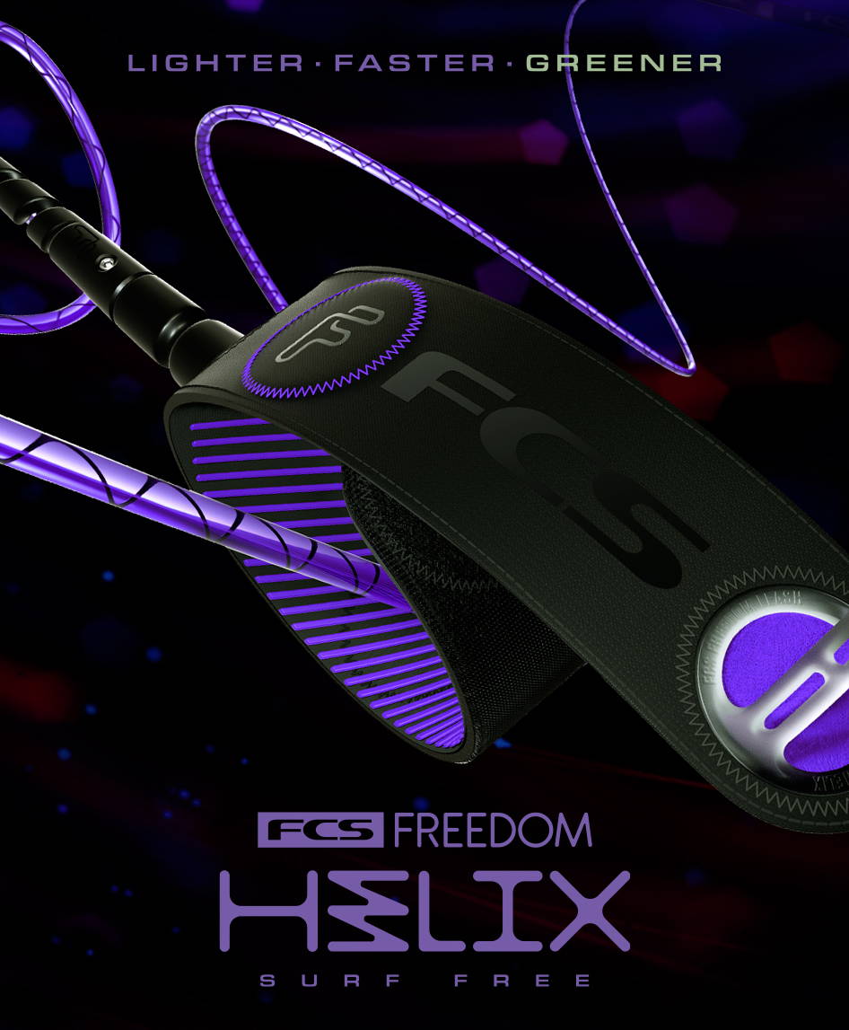 6ft FCS Freedom Helix All Round Leg Rope