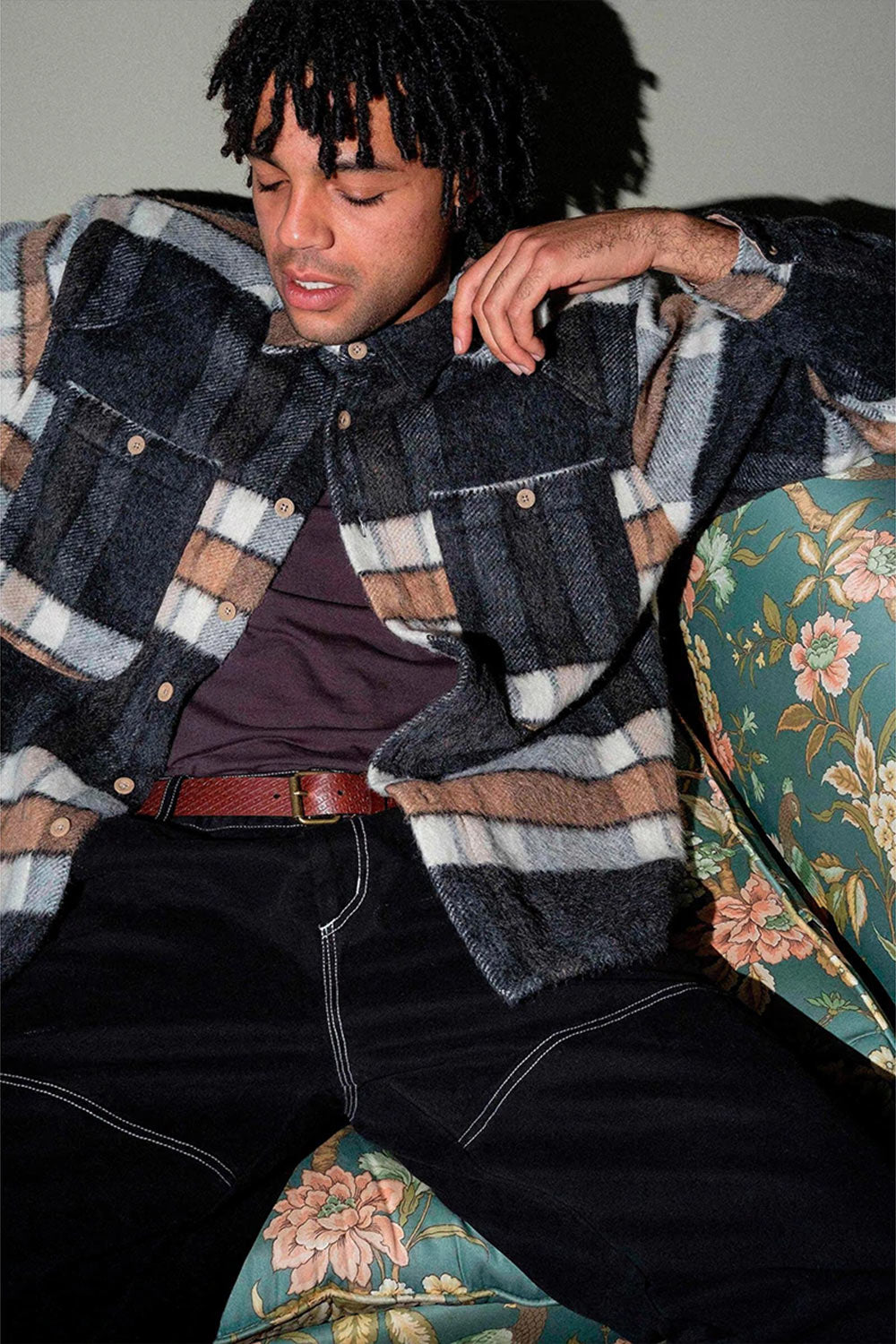 Quasi Skateboards | Quasi Ecco Flannel Shirt - Tan