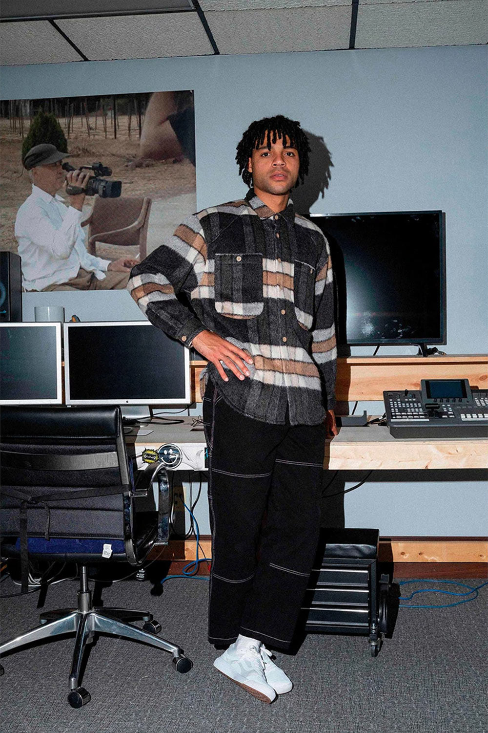 Quasi Skateboards | Quasi Ecco Flannel Shirt - Tan