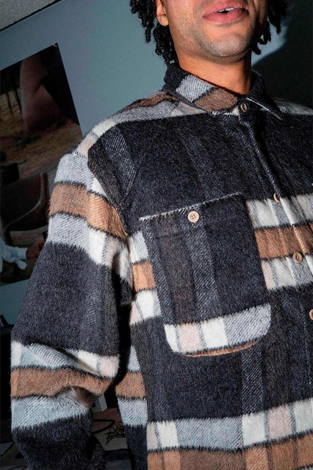 Quasi Skateboards | Quasi Ecco Flannel Shirt - Tan