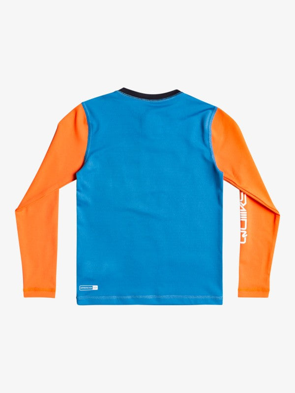 Quiksilver Boys 2-7 Heats Omni Long Sleeve UPF 50 Rash Vest