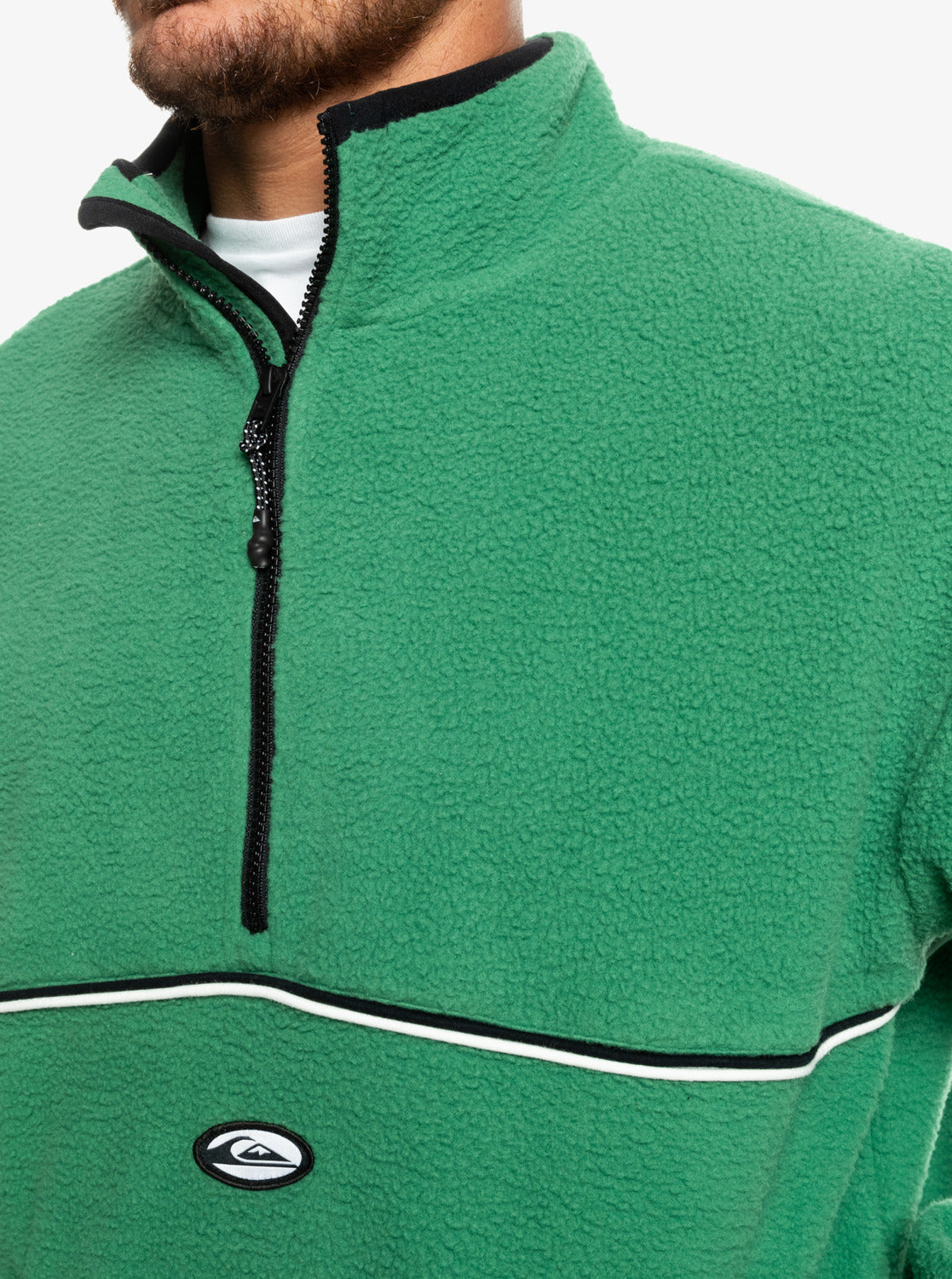 Quiksilver Mens Saturn Half Zip Fleece