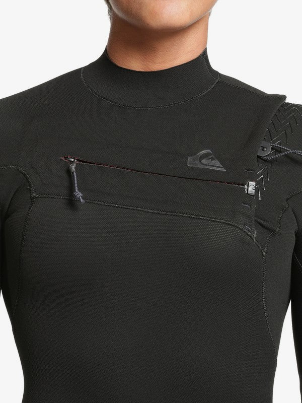 Quiksilver Mens 3/2 Highline Chest Zip Wetsuit
