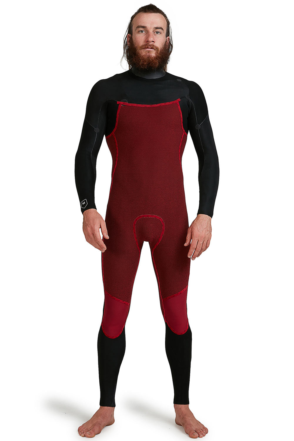 Quiksilver Men's 3/2mm Capsule Everyday Sessions Chest Zip Wetsuit