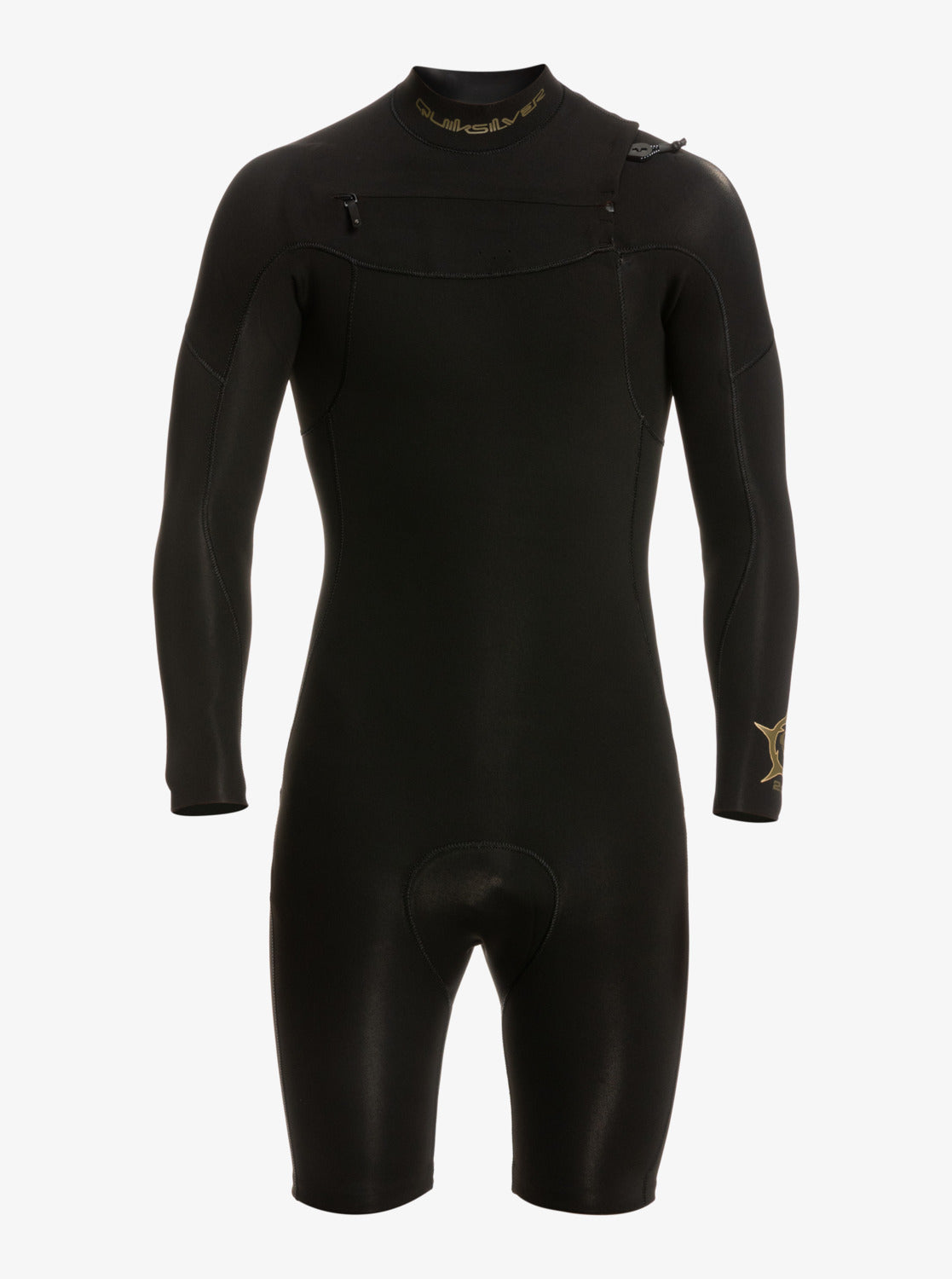 Quiksilver Mens 2/2mm Everyday Sessions Long Sleeve Chest Zip Springsuit