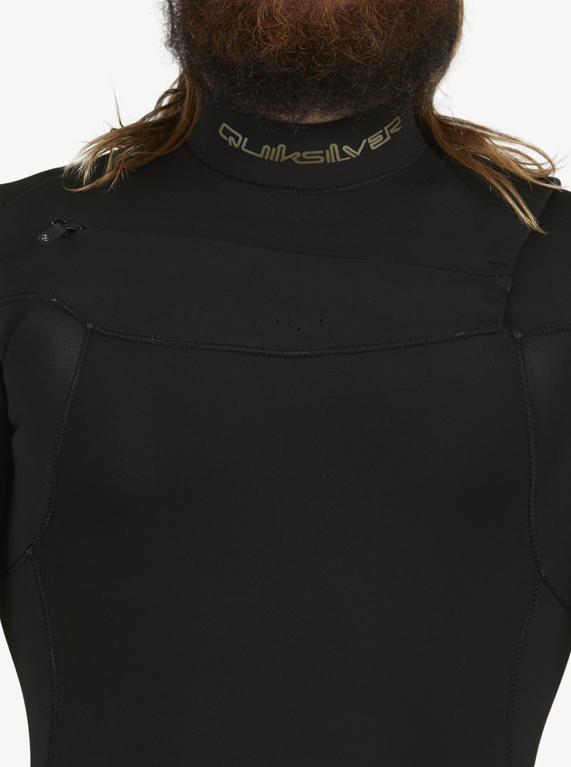 Quiksilver Mens 2/2mm Everyday Sessions Long Sleeve Chest Zip Springsuit