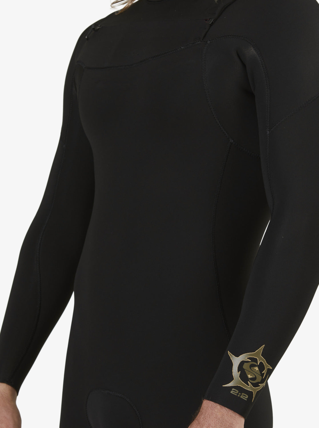 Quiksilver Mens 2/2mm Everyday Sessions Long Sleeve Chest Zip Springsuit