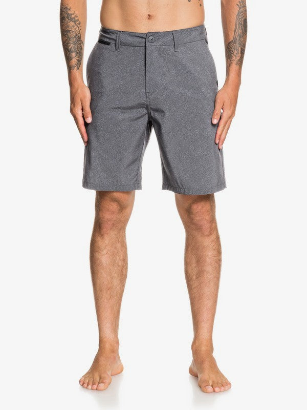 Quiksilver Mens Union Heather 20" Amphibian Walkshorts