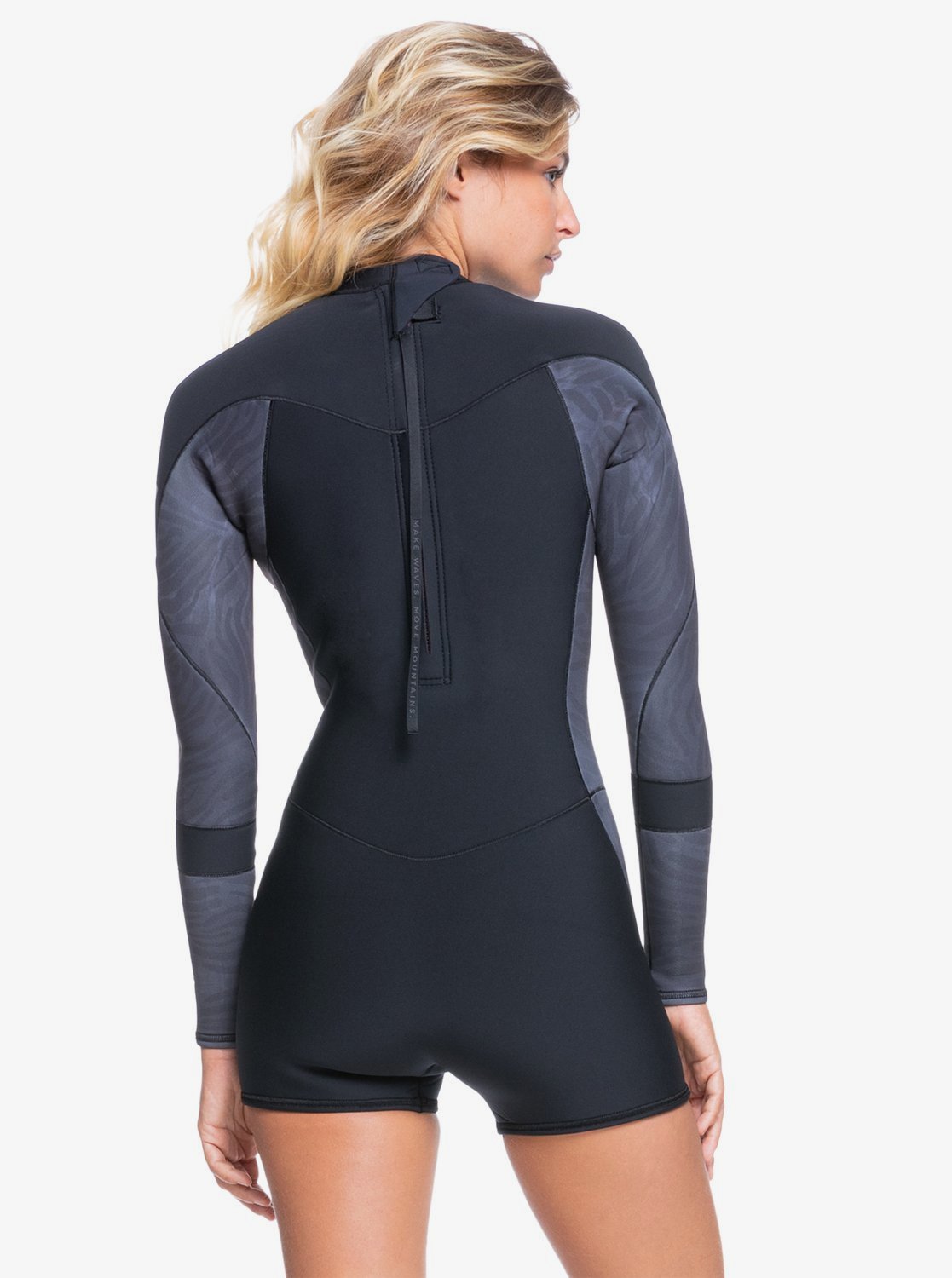 ROXY Womens 2/2mm Syncro Back Zip Long Sleeve Springsuit Wetsuit